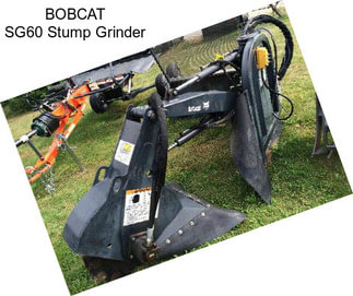 BOBCAT SG60 Stump Grinder