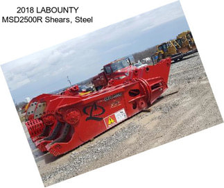 2018 LABOUNTY MSD2500R Shears, Steel