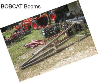 BOBCAT Booms