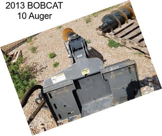 2013 BOBCAT 10 Auger