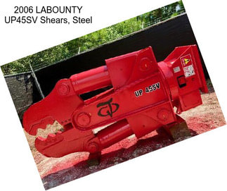 2006 LABOUNTY UP45SV Shears, Steel