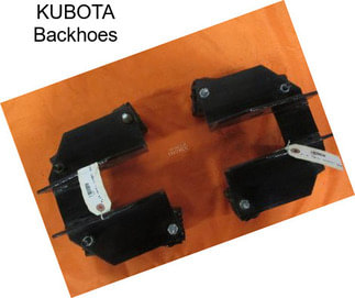 KUBOTA Backhoes