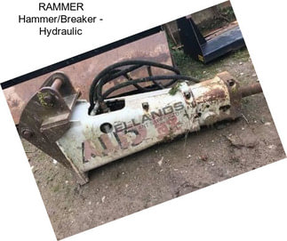 RAMMER Hammer/Breaker - Hydraulic