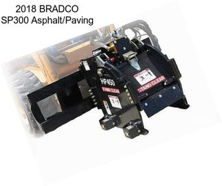 2018 BRADCO SP300 Asphalt/Paving