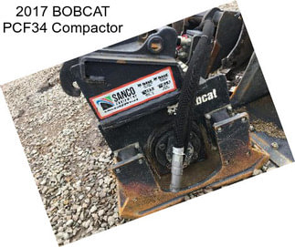 2017 BOBCAT PCF34 Compactor