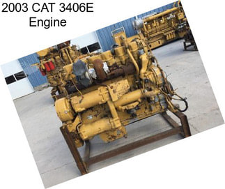 2003 CAT 3406E Engine