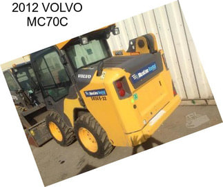 2012 VOLVO MC70C