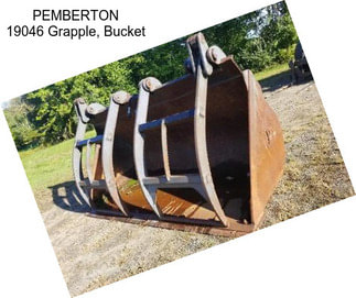 PEMBERTON 19046 Grapple, Bucket