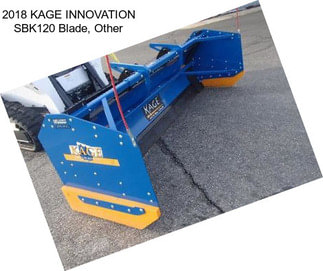 2018 KAGE INNOVATION SBK120 Blade, Other