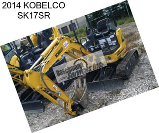 2014 KOBELCO SK17SR