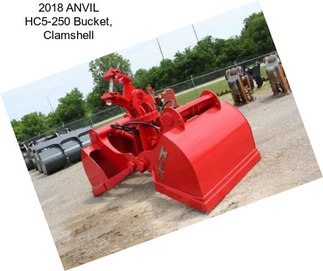 2018 ANVIL HC5-250 Bucket, Clamshell