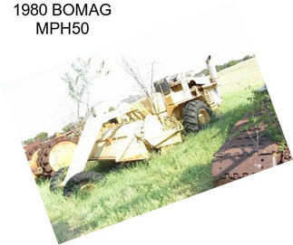 1980 BOMAG MPH50