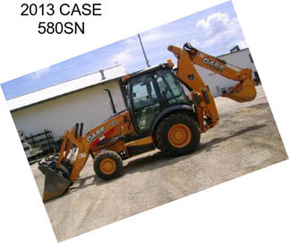 2013 CASE 580SN