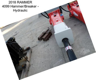 2018 RAMMER 4099 Hammer/Breaker - Hydraulic