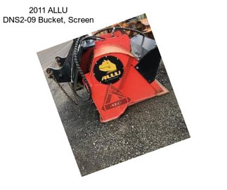 2011 ALLU DNS2-09 Bucket, Screen