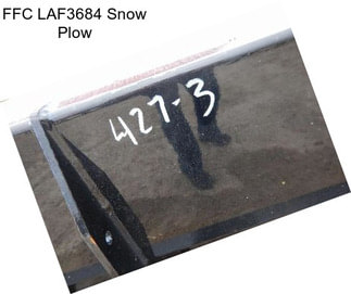 FFC LAF3684 Snow Plow
