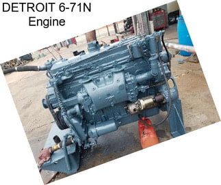 DETROIT 6-71N Engine