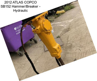 2012 ATLAS COPCO SB152 Hammer/Breaker - Hydraulic