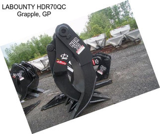 LABOUNTY HDR70QC Grapple, GP