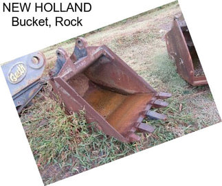 NEW HOLLAND Bucket, Rock