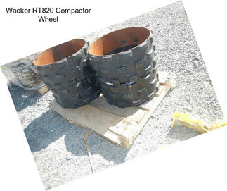 Wacker RT820 Compactor Wheel