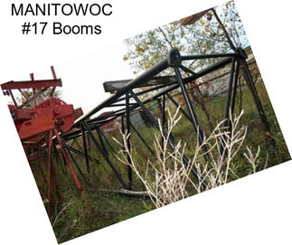 MANITOWOC #17 Booms