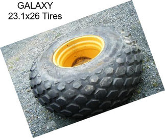 GALAXY 23.1x26 Tires