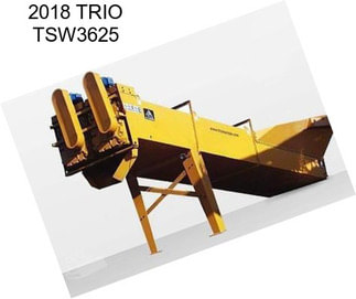 2018 TRIO TSW3625