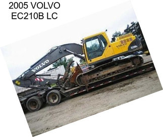 2005 VOLVO EC210B LC