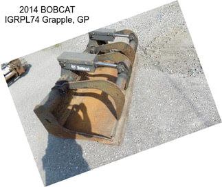 2014 BOBCAT IGRPL74 Grapple, GP