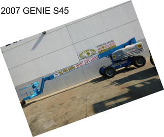 2007 GENIE S45