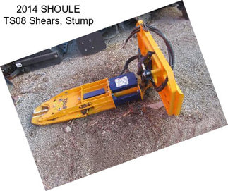 2014 SHOULE TS08 Shears, Stump