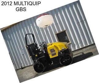 2012 MULTIQUIP GBS