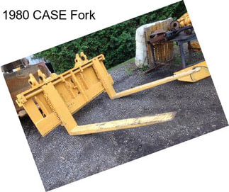 1980 CASE Fork