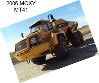 2006 MOXY MT41