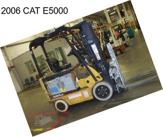 2006 CAT E5000