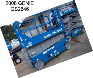 2008 GENIE GS2646