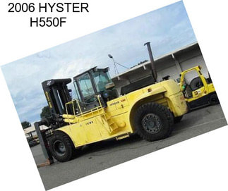 2006 HYSTER H550F