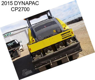 2015 DYNAPAC CP2700