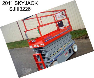 2011 SKYJACK SJIII3226