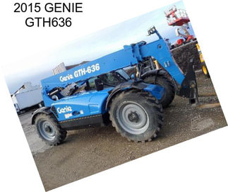 2015 GENIE GTH636