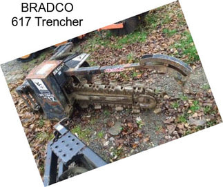 BRADCO 617 Trencher