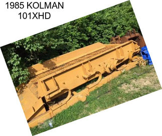 1985 KOLMAN 101XHD