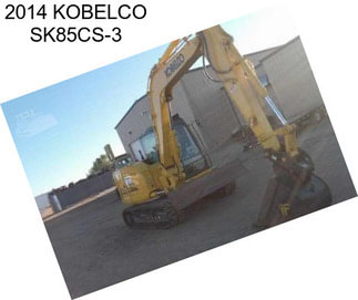 2014 KOBELCO SK85CS-3