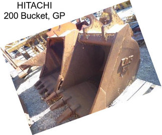 HITACHI 200 Bucket, GP