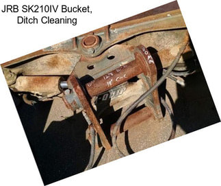 JRB SK210IV Bucket, Ditch Cleaning