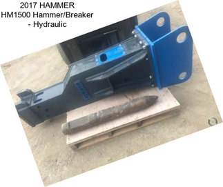 2017 HAMMER HM1500 Hammer/Breaker - Hydraulic