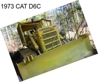 1973 CAT D6C