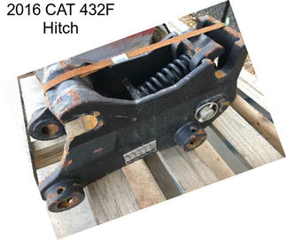 2016 CAT 432F Hitch