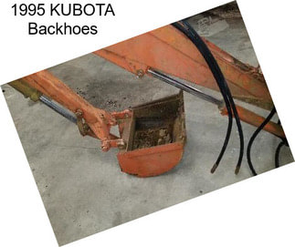 1995 KUBOTA Backhoes